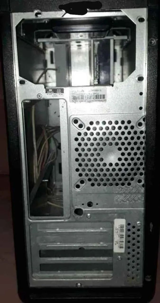 Cpu vazia gabinete de pc com gravador de dvd - Foto 3