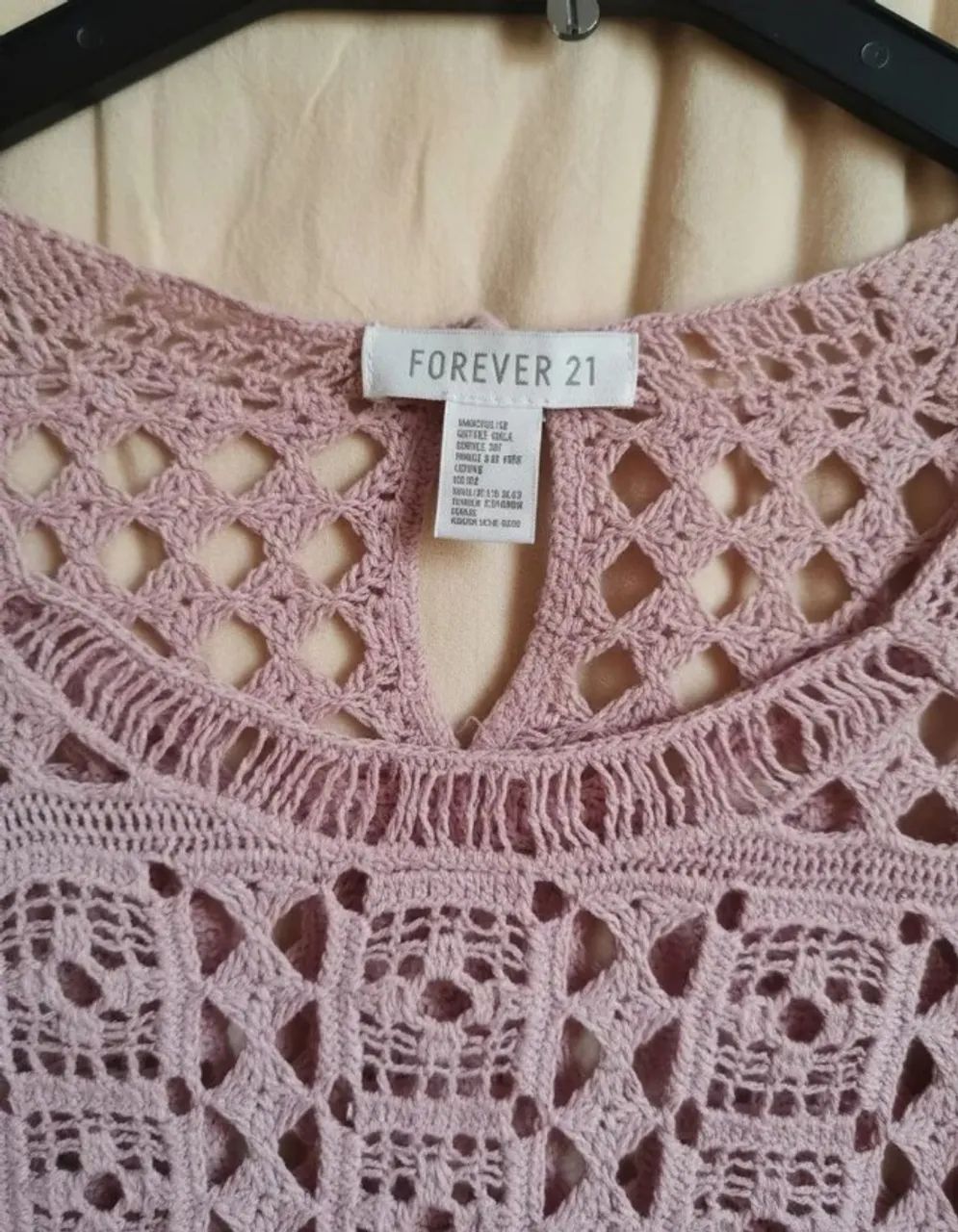 blusa rosa tricot forever 21 original - Foto 4