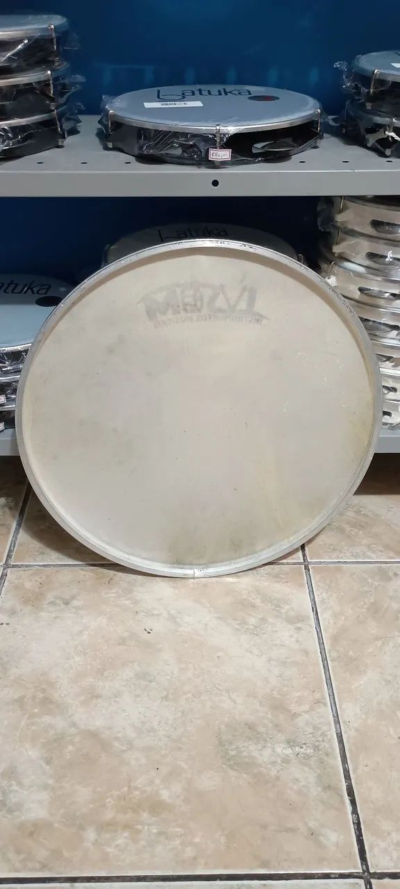 Couro Animal 18" polegadas prensado no Alumínio na promoção  - Foto 4