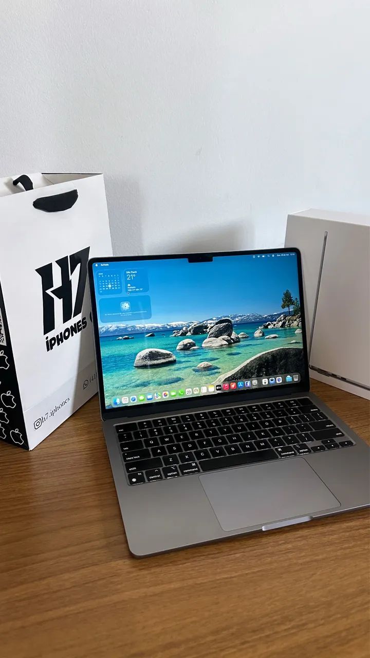 MacBook Air m2 16gb ram 256gb ssd impecável - Notebooks - Fanny