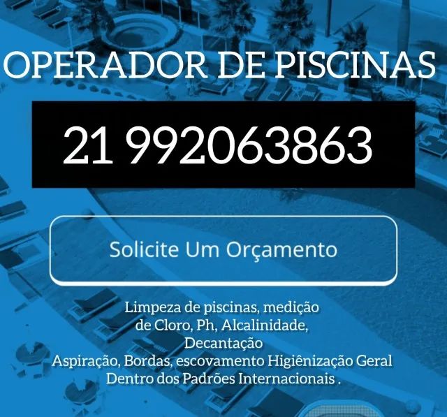 OPERADOR DE PISCINAS