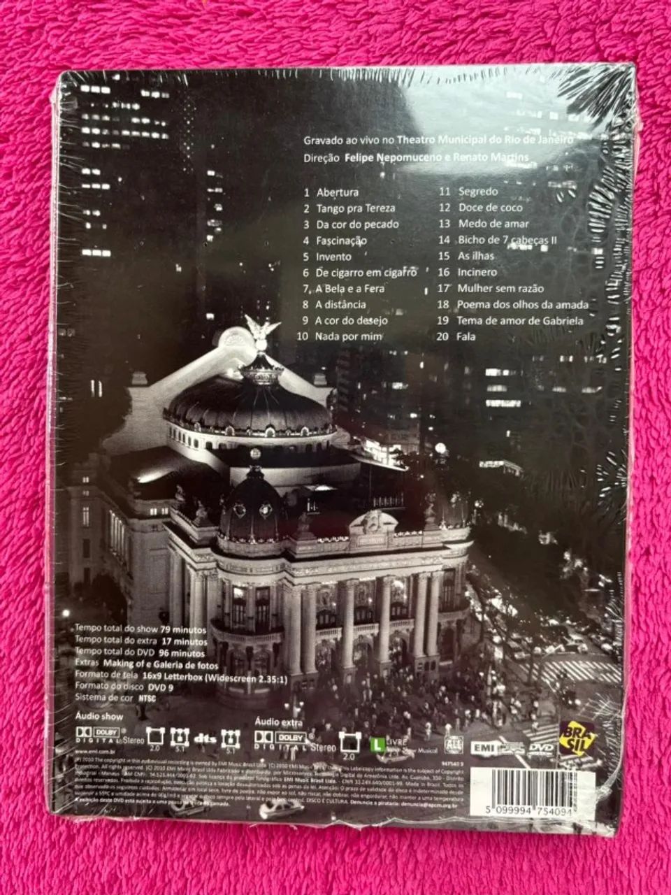 DVD Ney Matogrosso - Beijo Bandido - 2010 - Lacrado - Foto 2