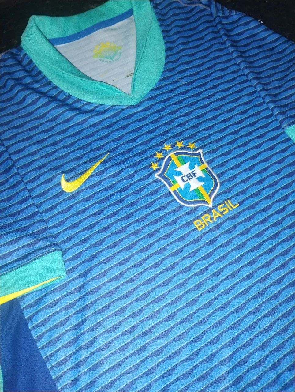 Camisa do Brasil azul  - Foto 2