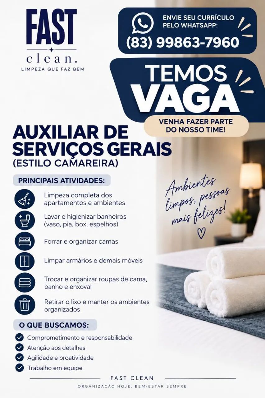 Vaga de emprego 