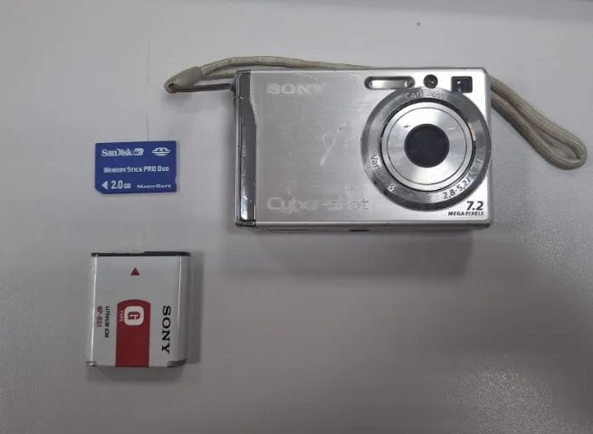 Câmera Sony Cybershot W80 FUNCIONANDO - Foto 3