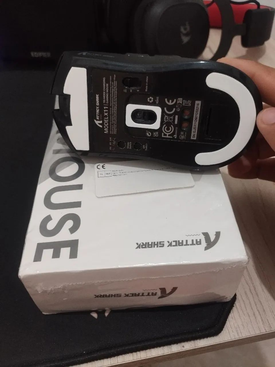 MOUSE ATTACK SHARK X11 ULTRALEVE - Foto 2
