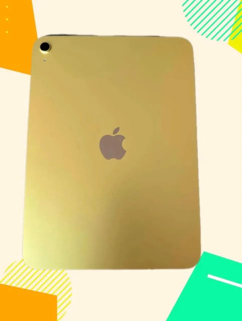 iPad 11 ? Amarelo 128G Amarelo + Teclado + Capa - Novíssimo