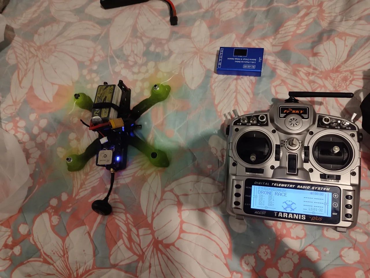 Drone FPV 5" + Taranis Fr Sky x9d Plus Completo pronto pra voar - Foto 3