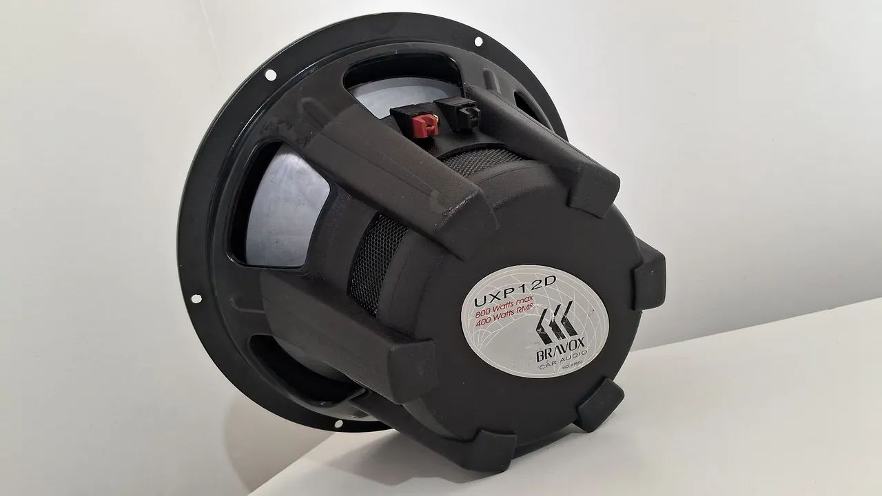 Sub Bravox UXP 12" 400 rms 2+2 ohms - Foto 5