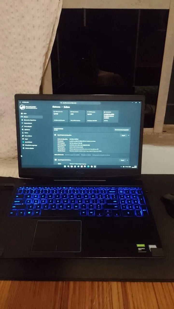 Notebook DELL G3 