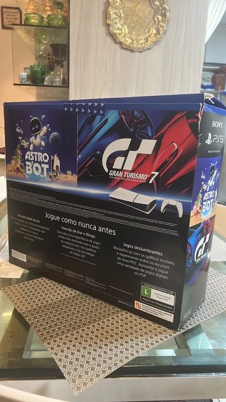 PS5 Slim, pouco usado com nf - Foto 3