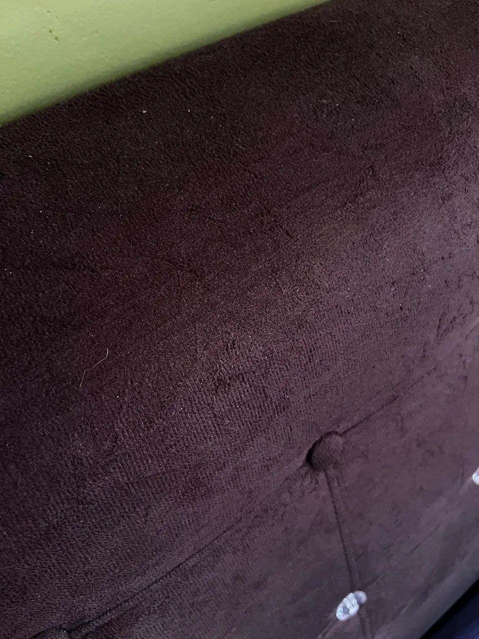Cabeceira estofada cama box de casal  - Foto 3