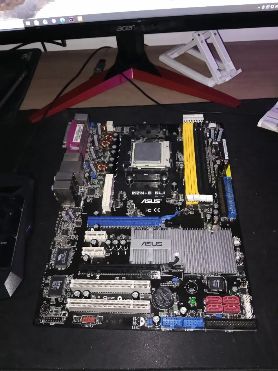 Kit Placa-Mãe Asus M2N-E SLI + Phenom X2 | Raridade - Foto 3