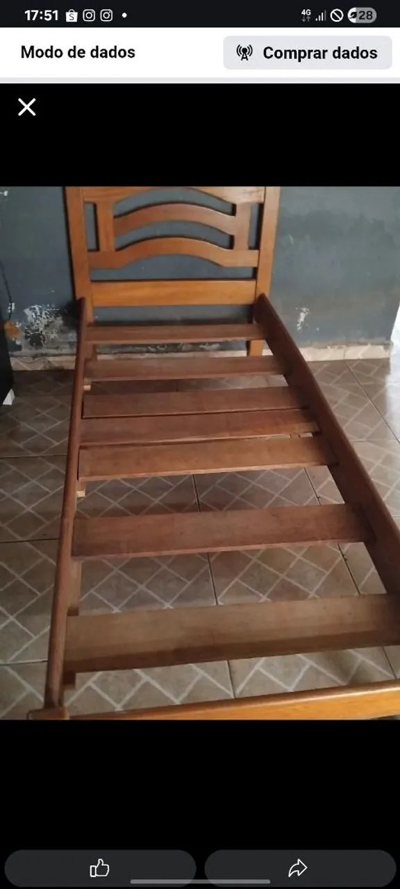 Cama de solteiro 