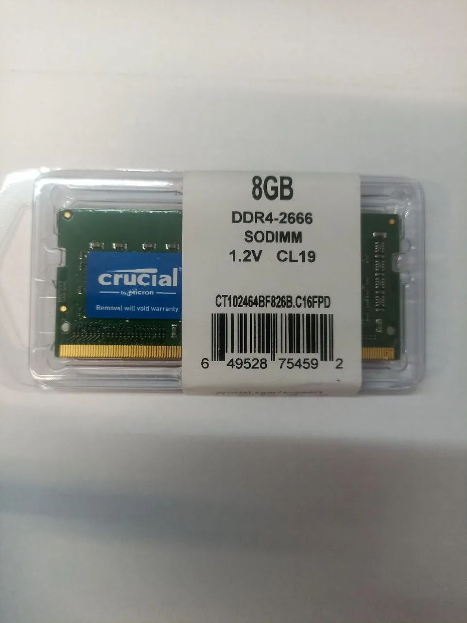 MEMÓRIA RAM DDR4 8GB-2666MHZ