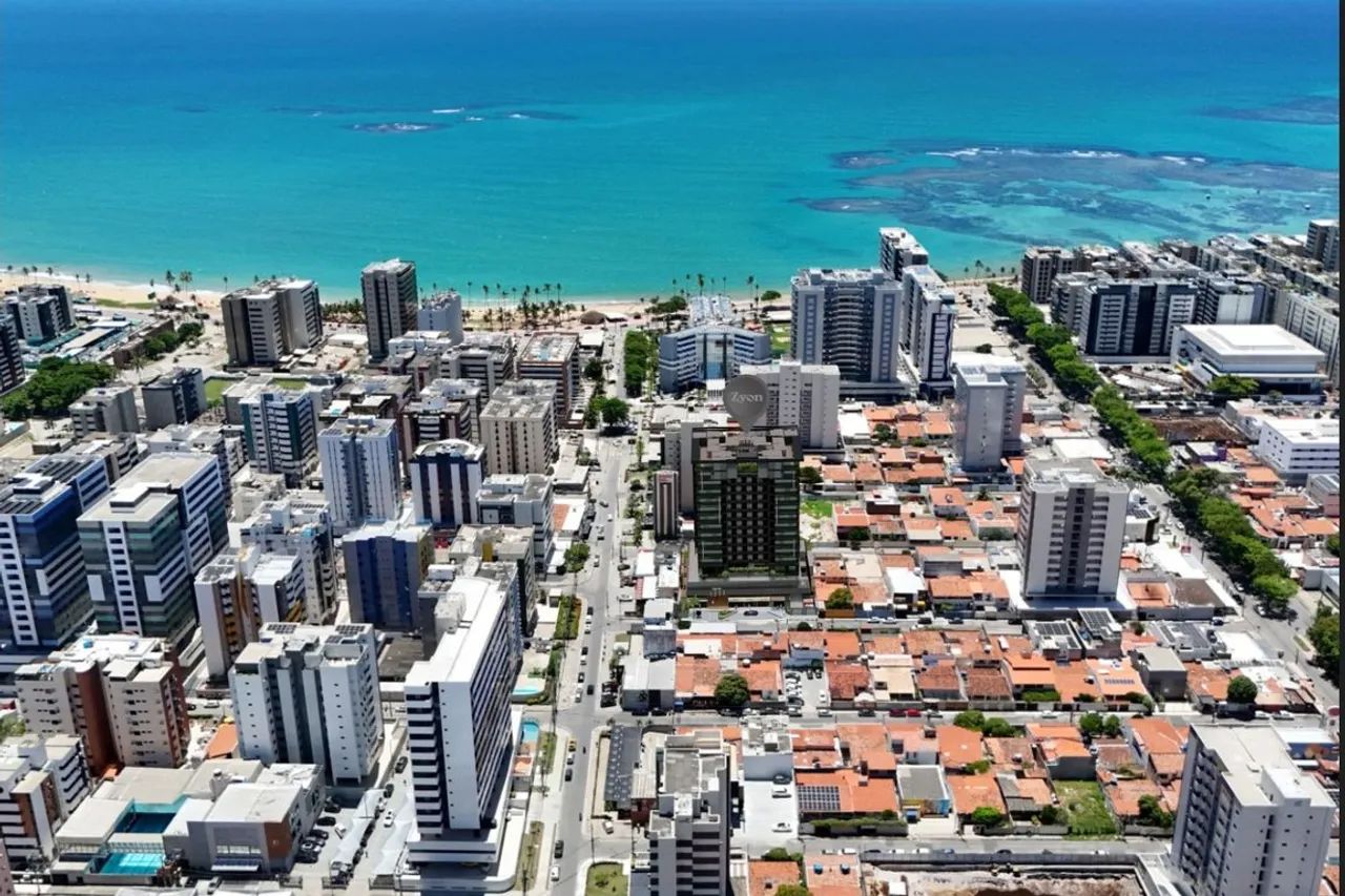 Edifício Zyon studios próximo da praia perfeito para investir na Jatiúca Maceió - Foto 4