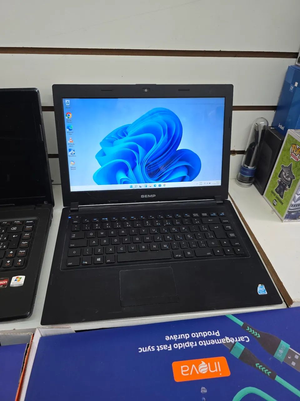 Notebook SEMP 4gb de ram, 500hd, dual core - Foto 5