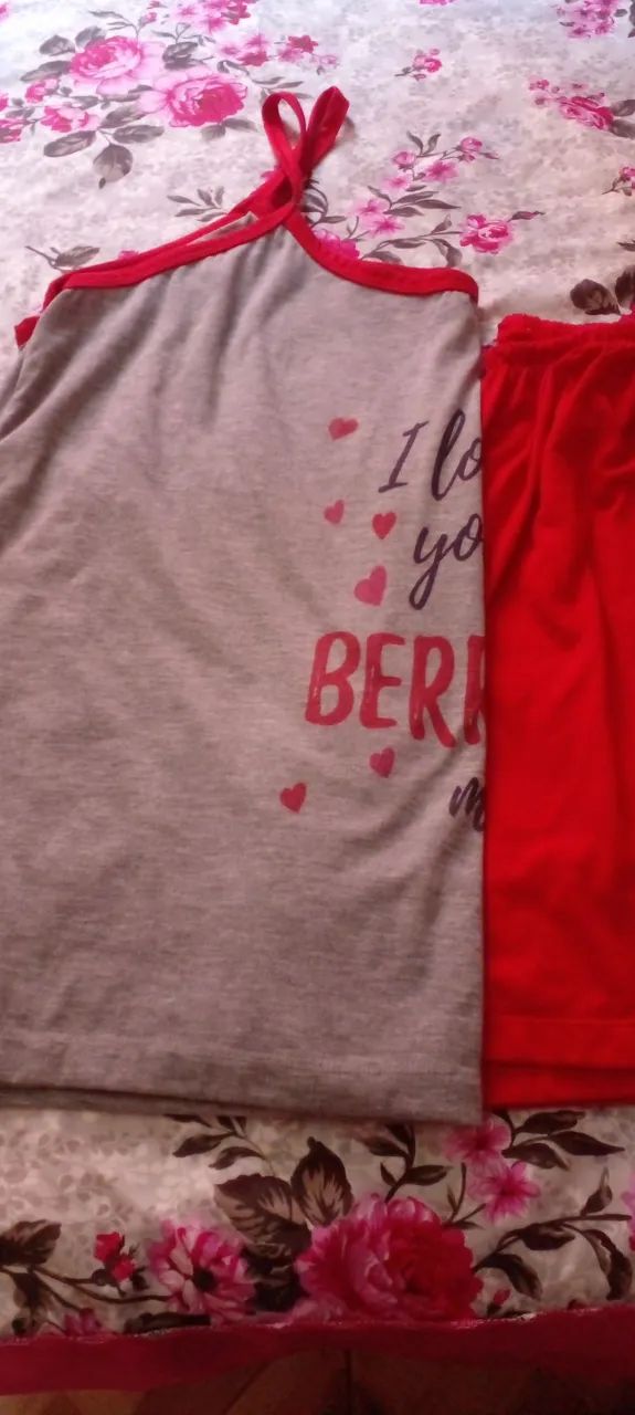 Pijama de malha G2 semi novo 