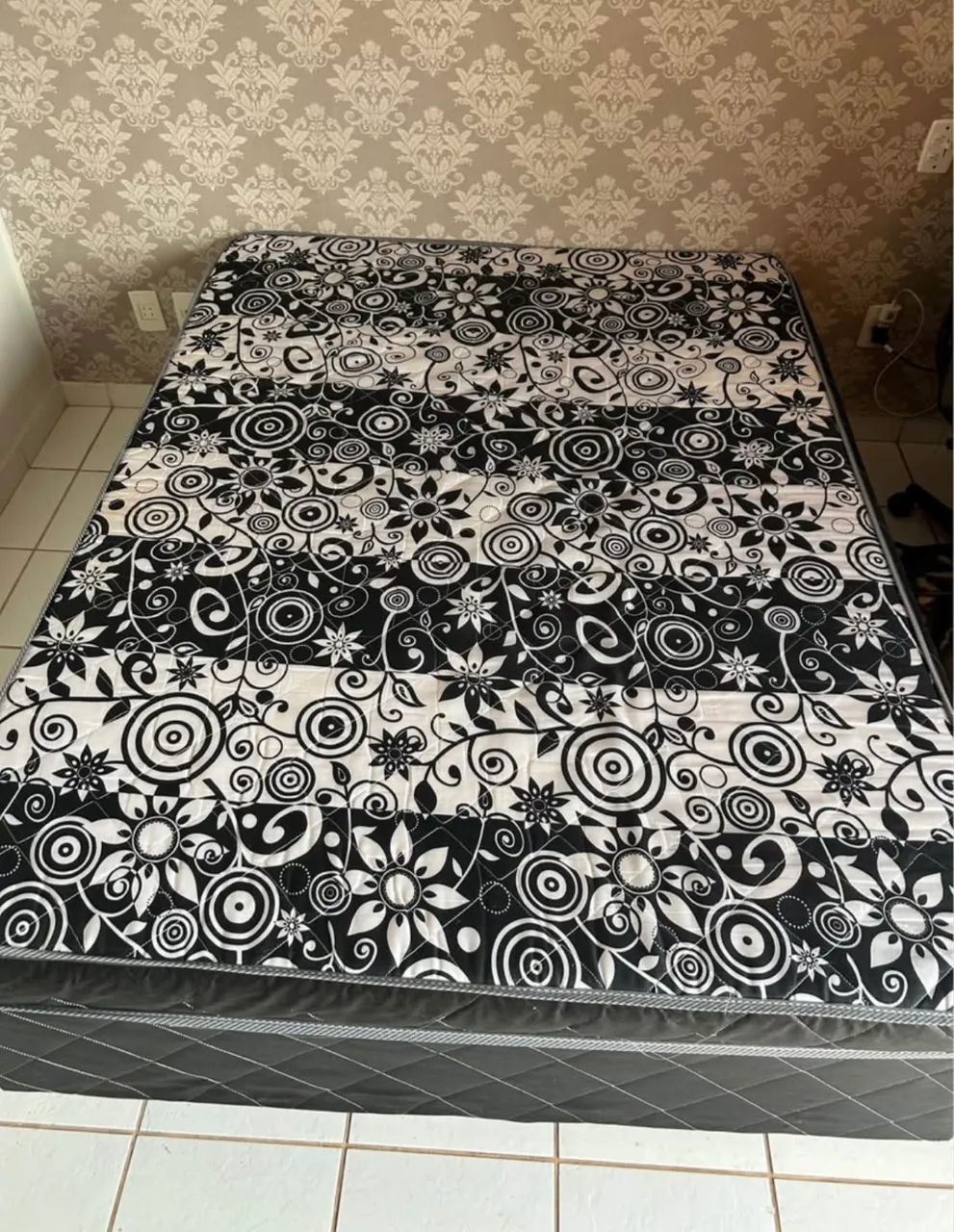 Cama box casal conjugada ortopédica 