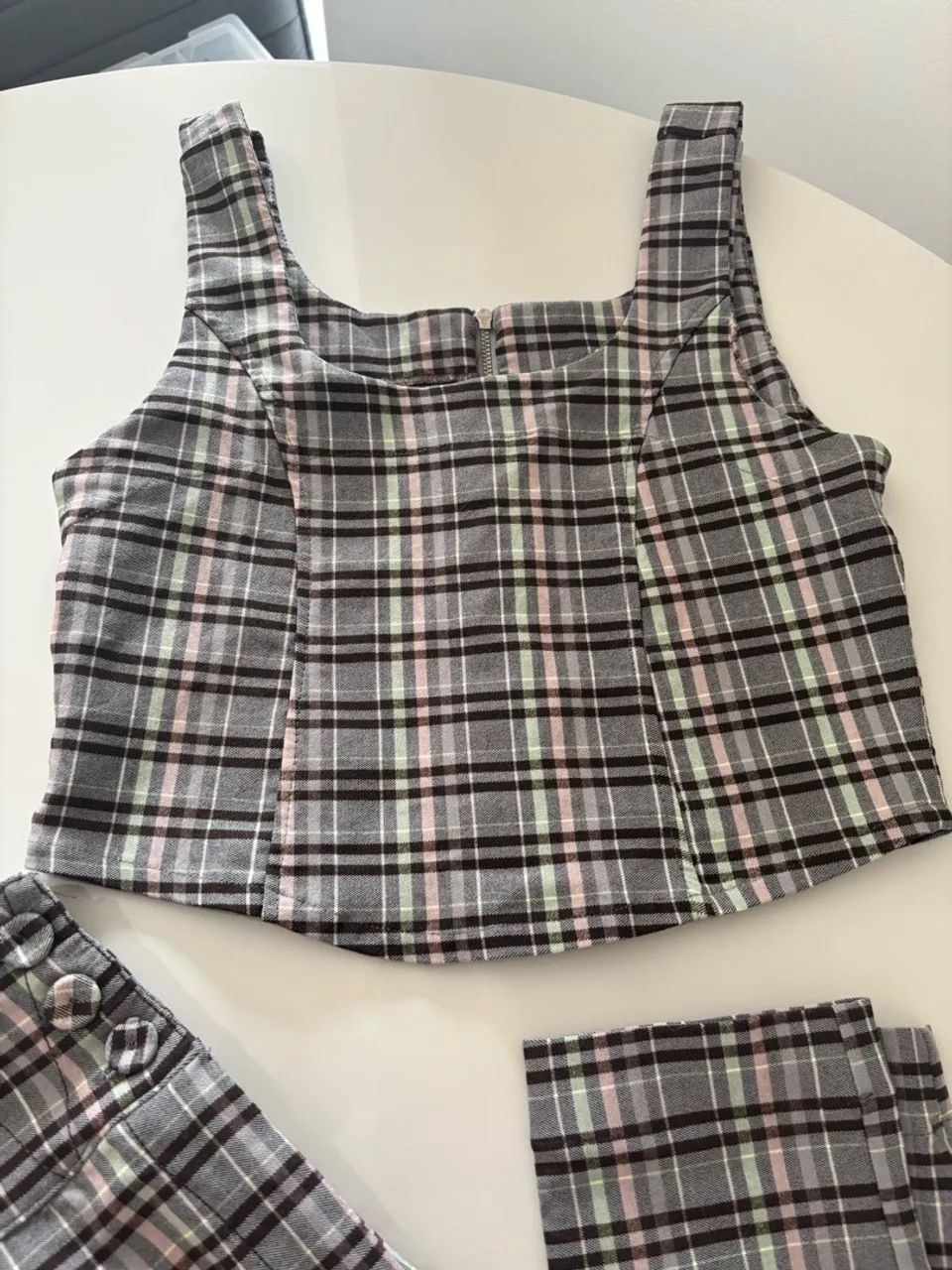 Conjunto chocris xadrez R$90,00 - Foto 3