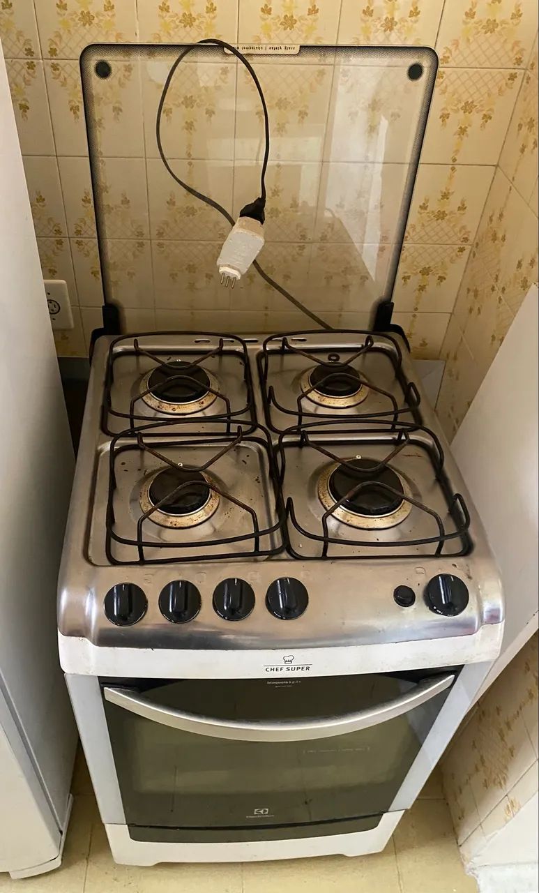 FOGÃO ELECTROLUX CHEF SUPER 4 BOCAS