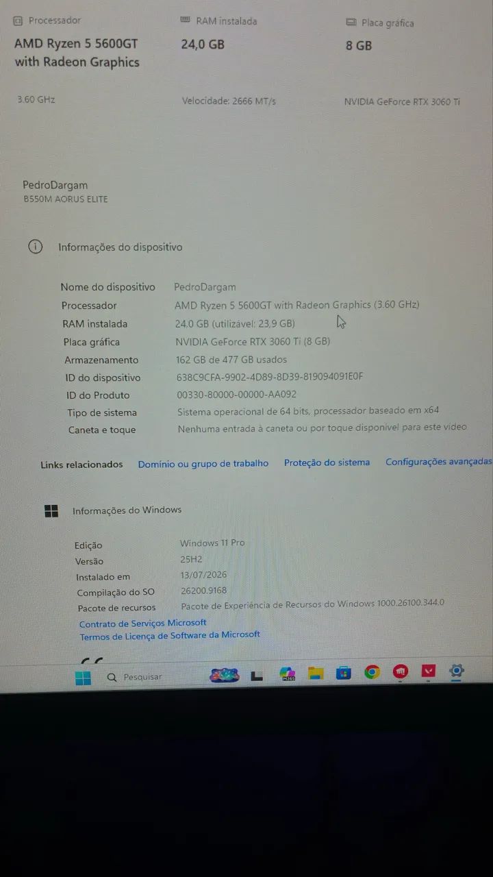 VENDO PC GAMER MUITO NOVO