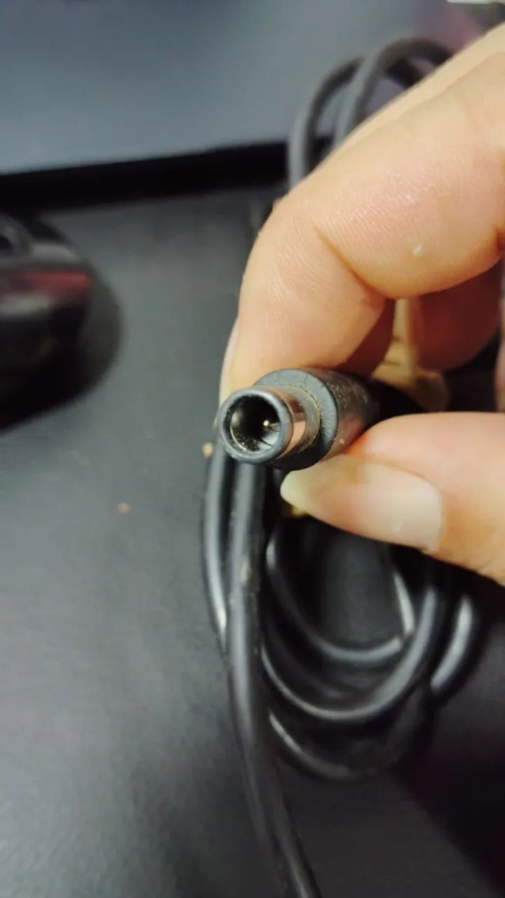 Fonte para notebook HP (ponta fina)