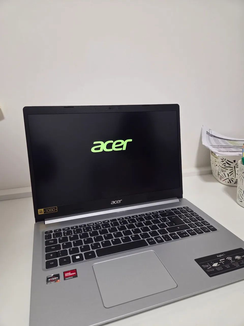 (OPORTUNIDADE) Aspire 5 Ryzen 7 + 16GB - Foto 2