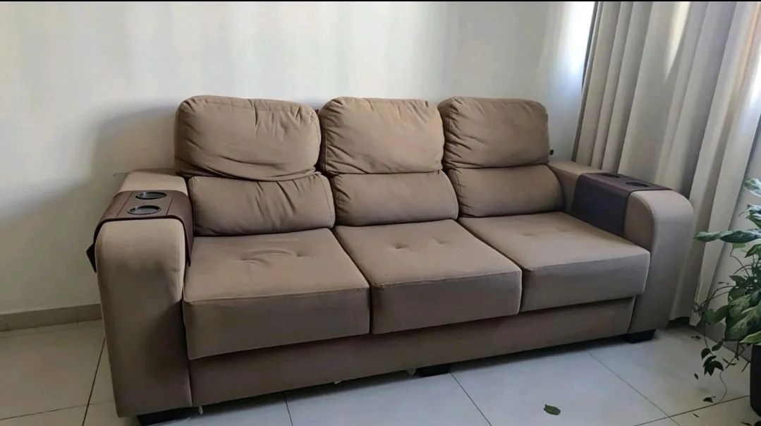 Sofá Retrátil 3 Lugares - Foto 2