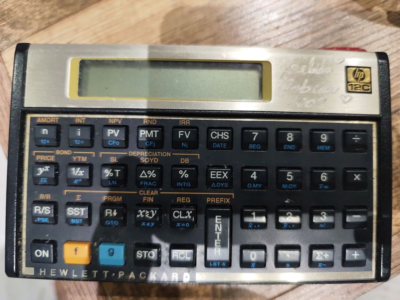 Calculadora científica hp 12C usado em perfeito estado.