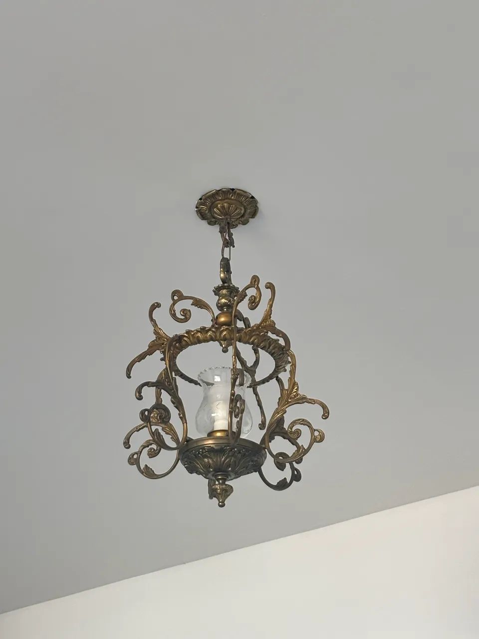 Lustre de Bronze VINTAGE - RETRÔ 