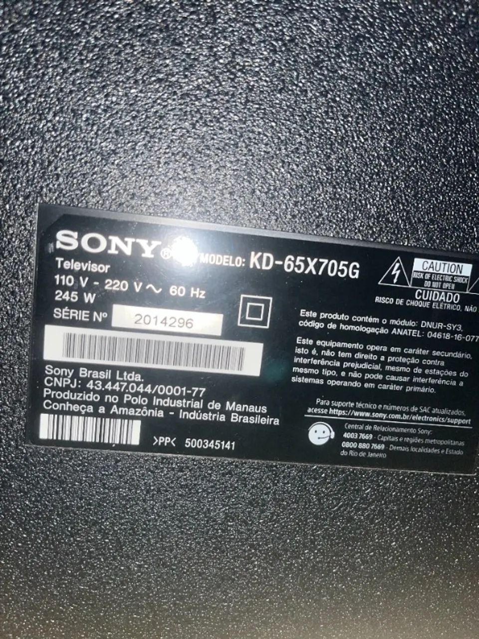 Smart TV Sony Bravia 65 polegadas - Foto 2