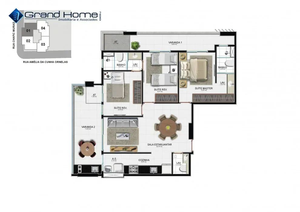 Apartamento 3 quartos em Bento Ferreira - Foto 2