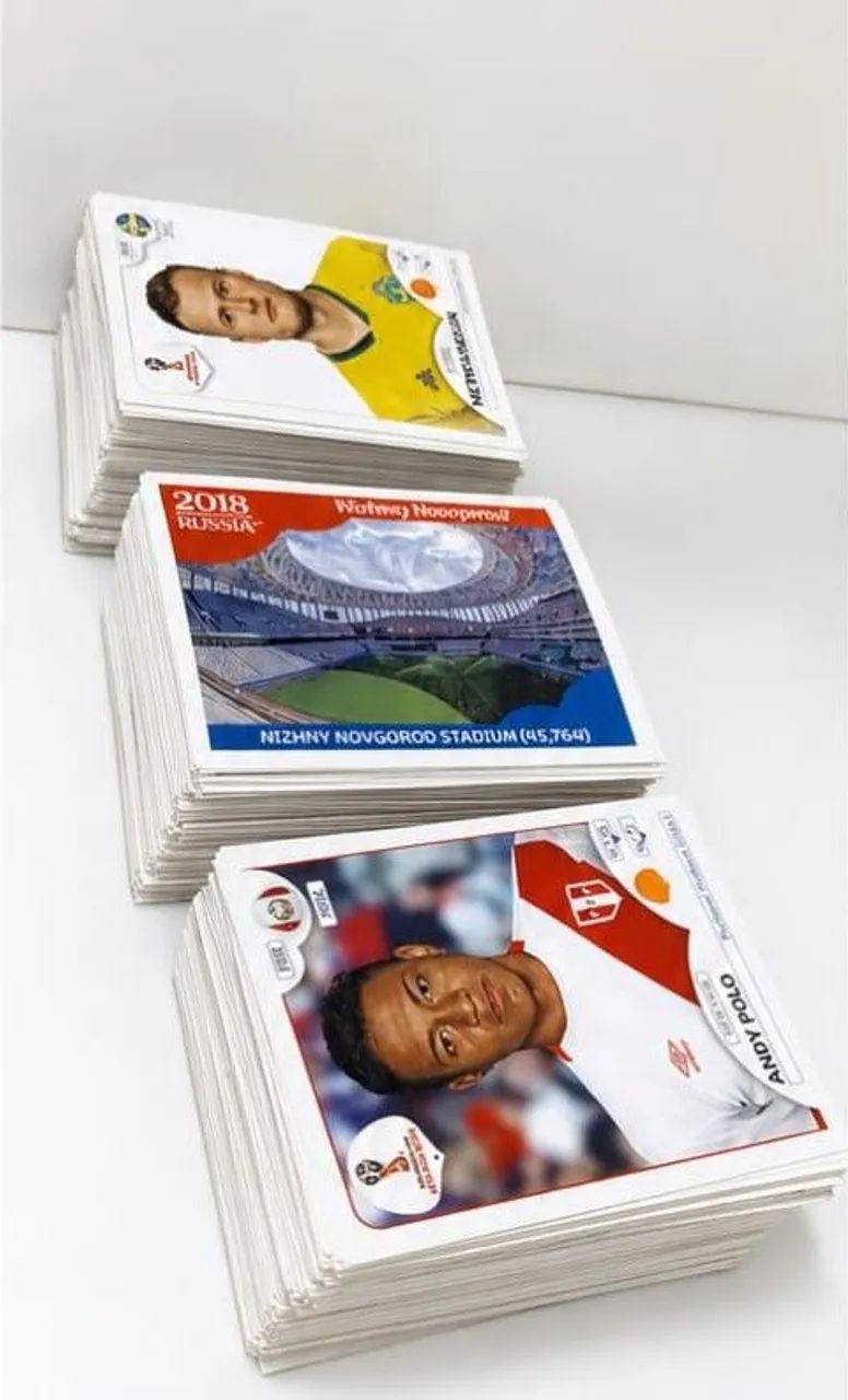 Figurinhas álbum copa do mundo 2018 - Foto 4