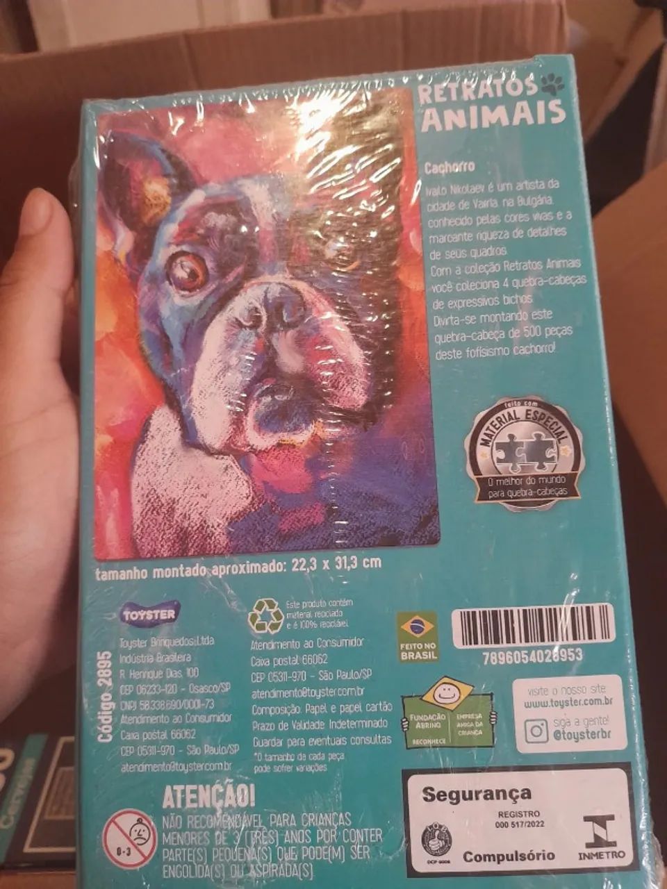 [NOVO] Quebra Cabeça Animais - Foto 2