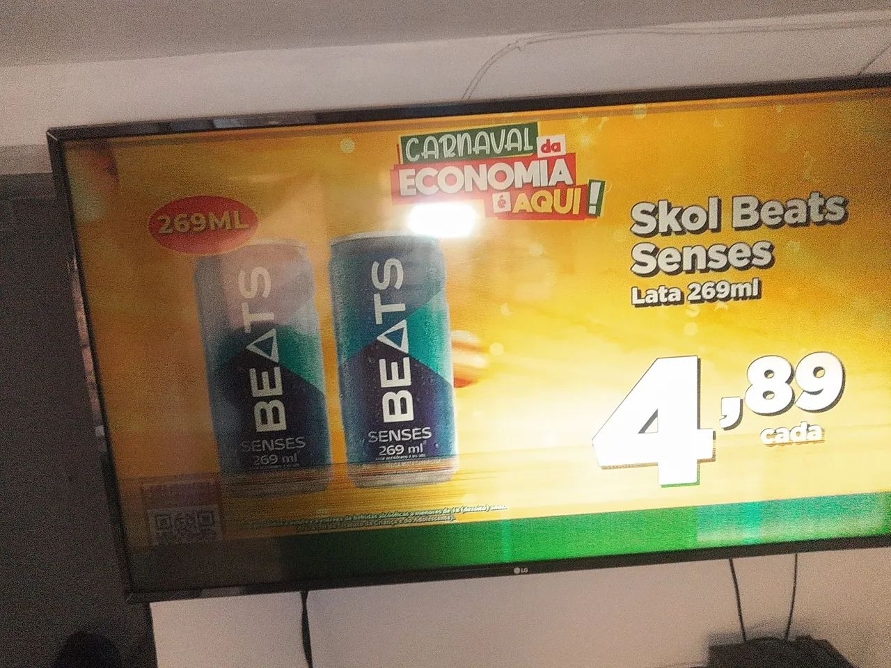 VENDO TV SMART LG 49" COM DEFEITO 