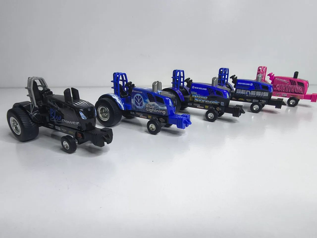 Conjunto Miniaturas Trator New Holland Puller 1/64 - Foto 3
