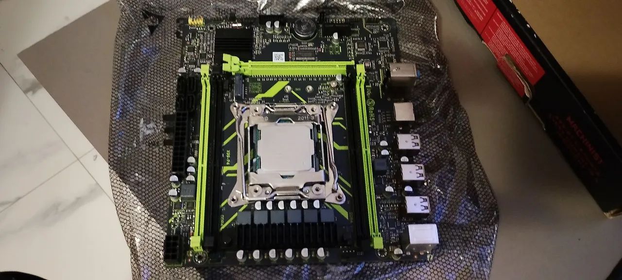Placa x99 com processador  - Foto 2