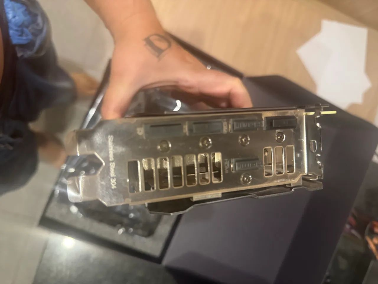 placa de video rtx 3070 8gb tuf gaming - Foto 2