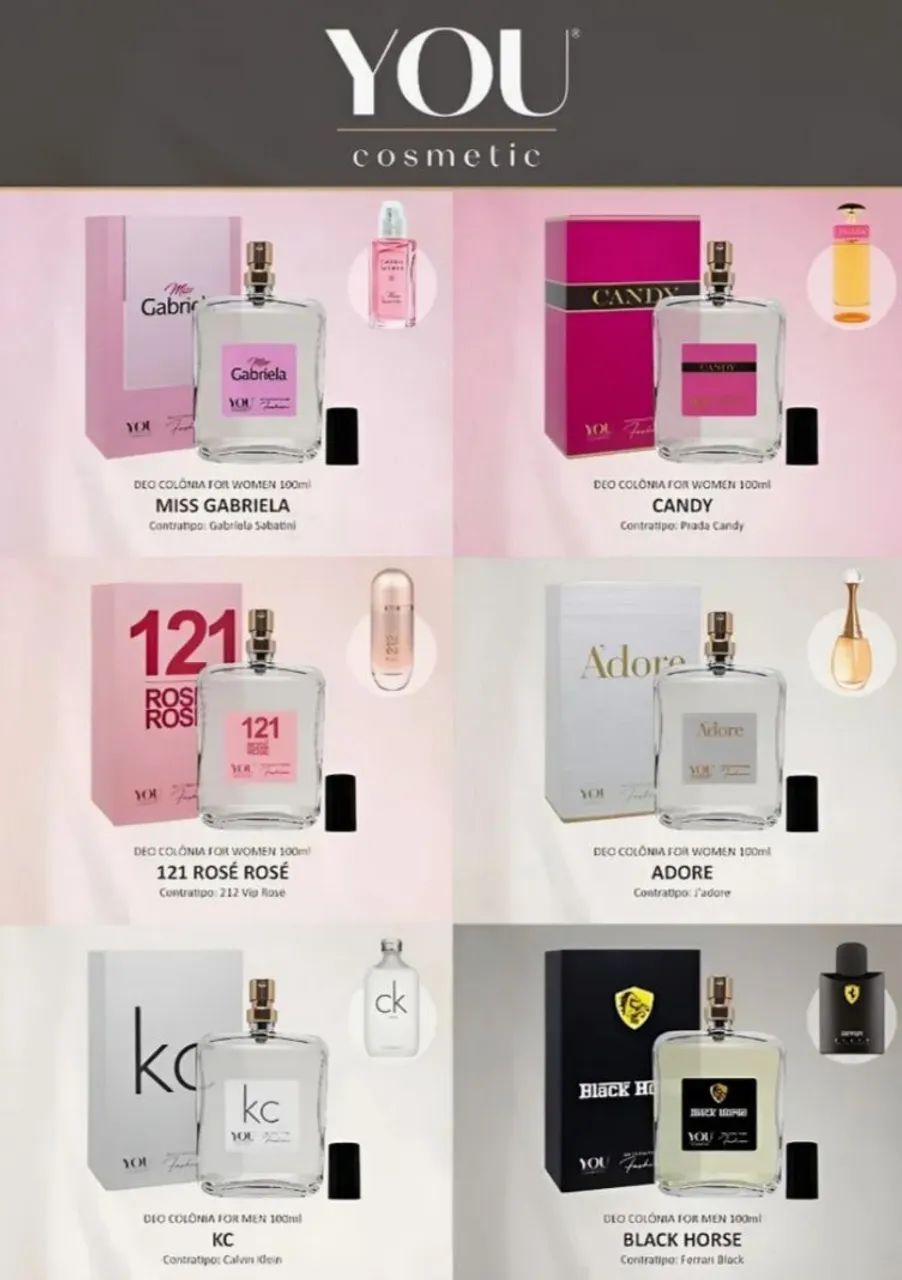 Perfumes importados 