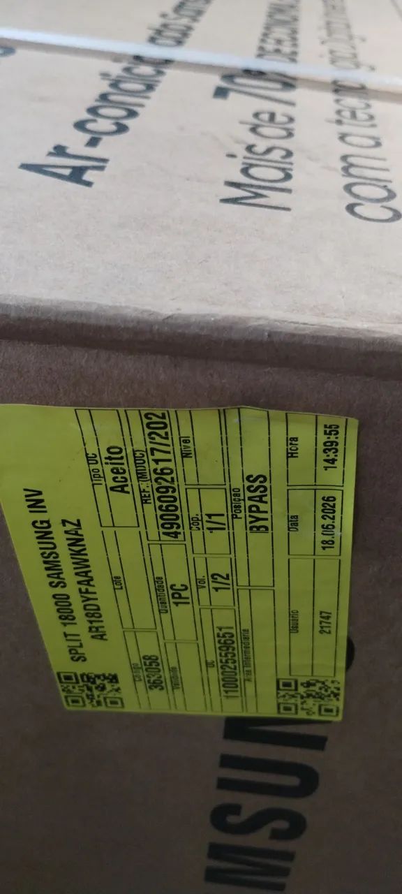 Vendo split Samsung inverter 18mil btus - Foto 3