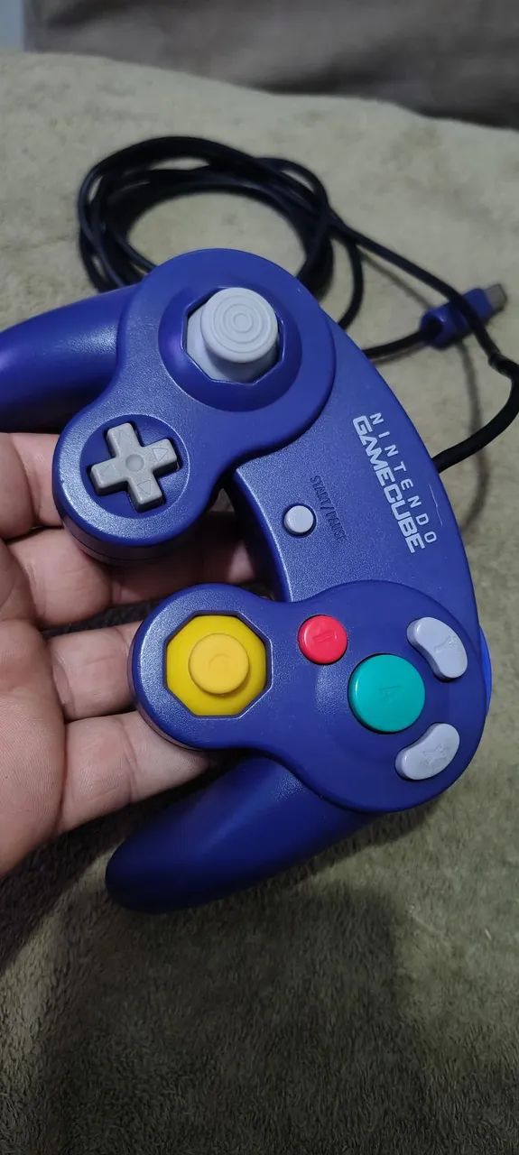 controle de game cube original funcionando  - Foto 4
