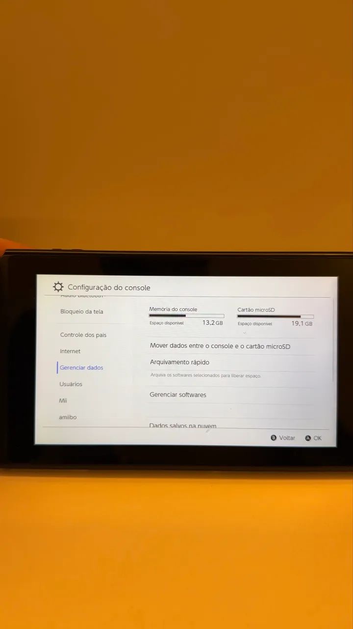 Nintendo Switch V2 desbloqueado SSD 128GB na caixa - Foto 5