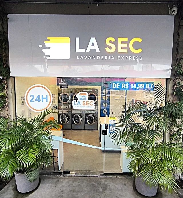 Lavanderia completa montada funcionando 15 a 18k margem 50%