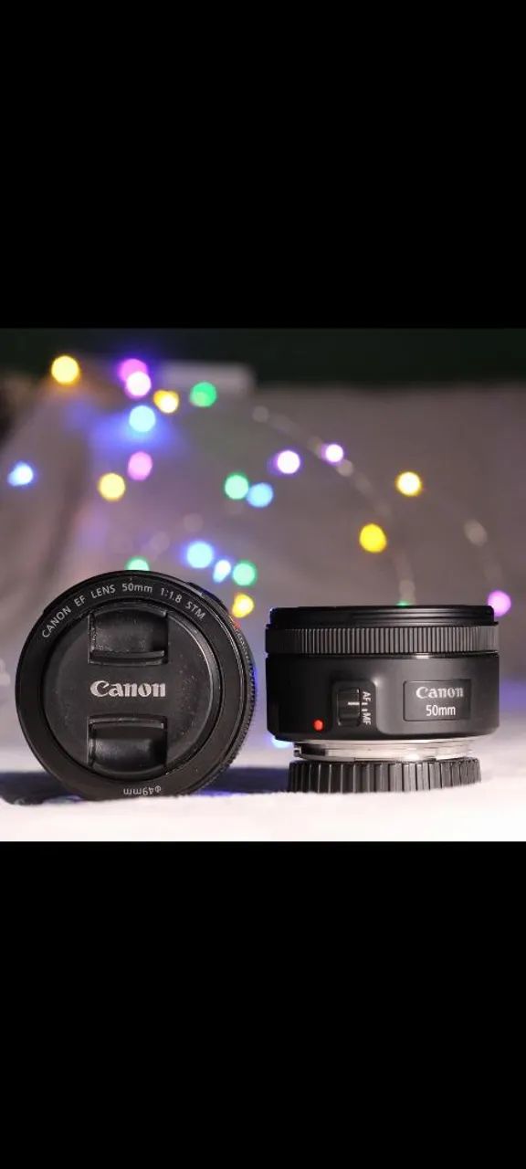 Lente Canon 50mm 1.8 STM - Foto 3