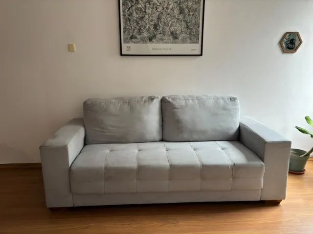 Sofá 3 lugares Linho - 205cm
