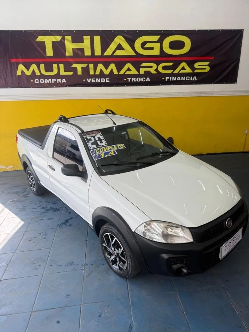 Fiat Strada Working Hard 1.4 Fire Flex 8V CS 2020 - Foto 2