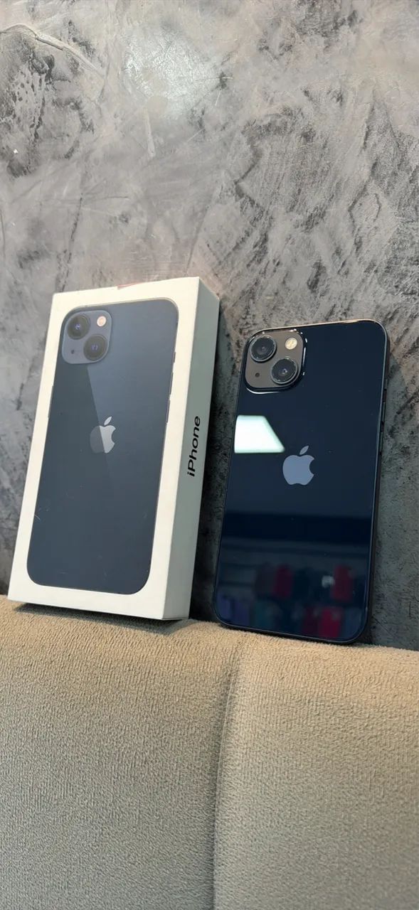 <バッテリー100> Apple iPhone 13 128GB ブラック iPhone 13 128GB bateria 100% black - Celulares e Smartphones