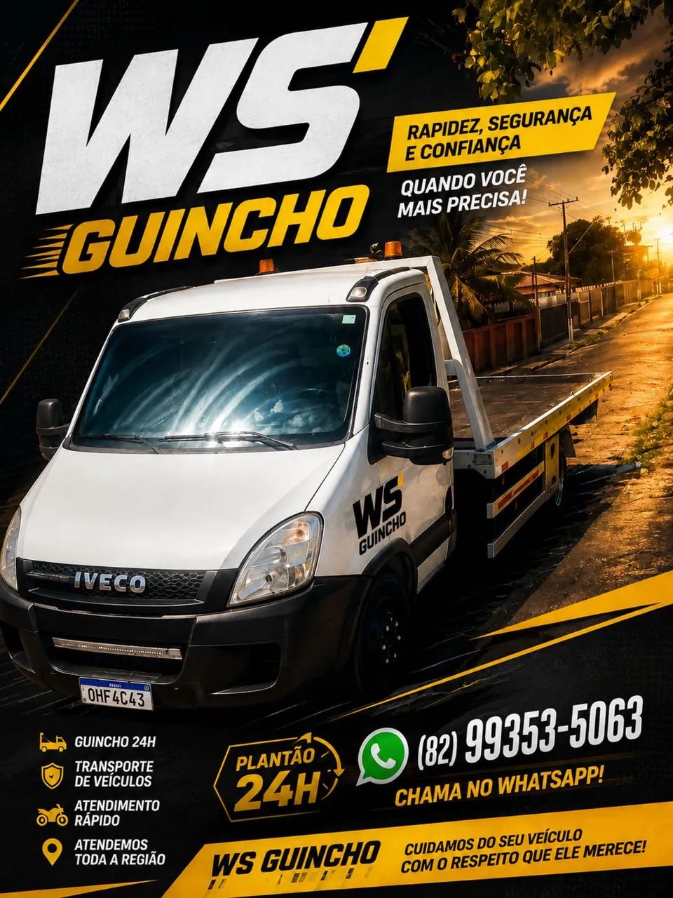 Transporte e guincho 24h