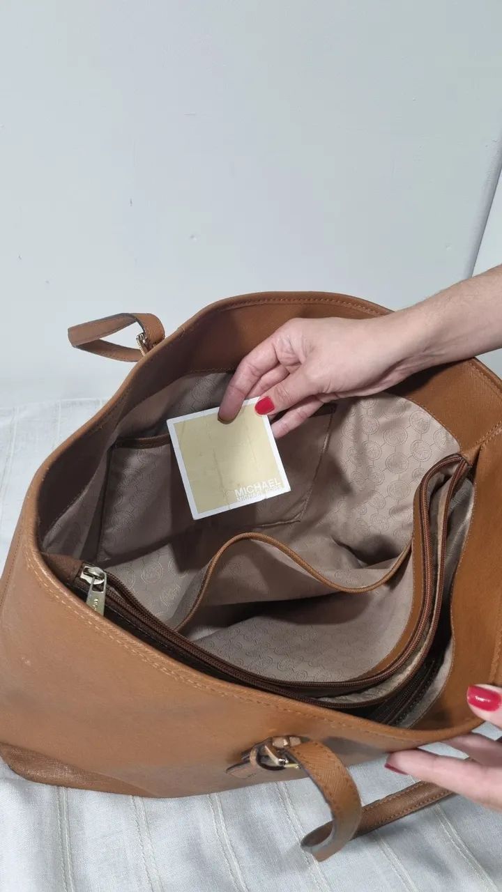 Bolsa Michael Kors Caramelo - Foto 5
